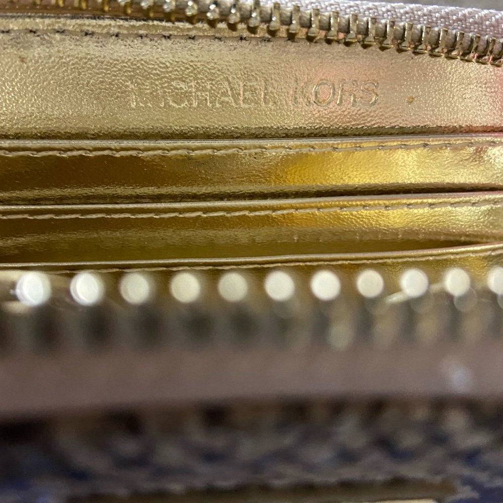 Michael Kors Snakeskin Wristlet - Picture 6 of 7